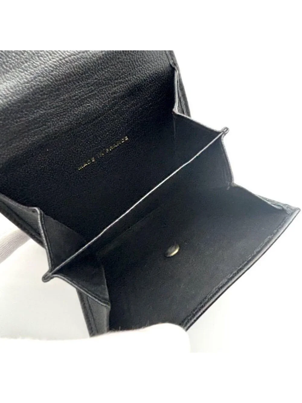 Chanel Wallet CC Logo Hook Trifold